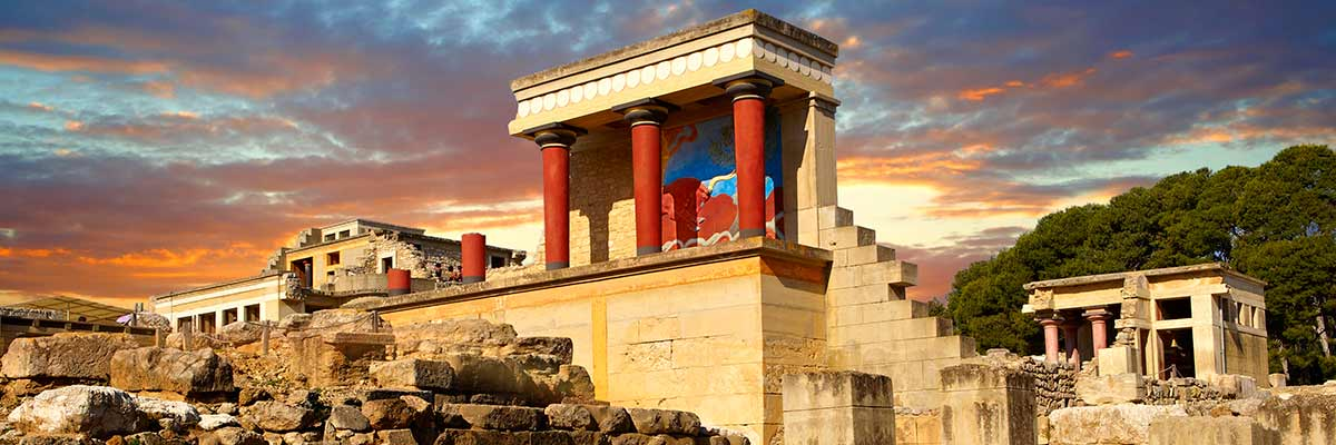 Knossos at heraklion